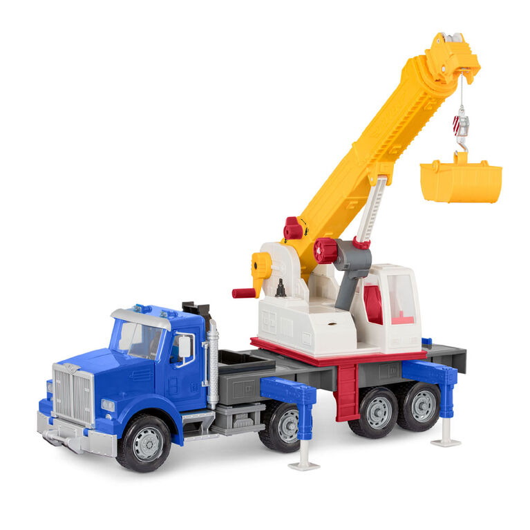 Driven, Jumbo Crane Truck with Extendable Crane