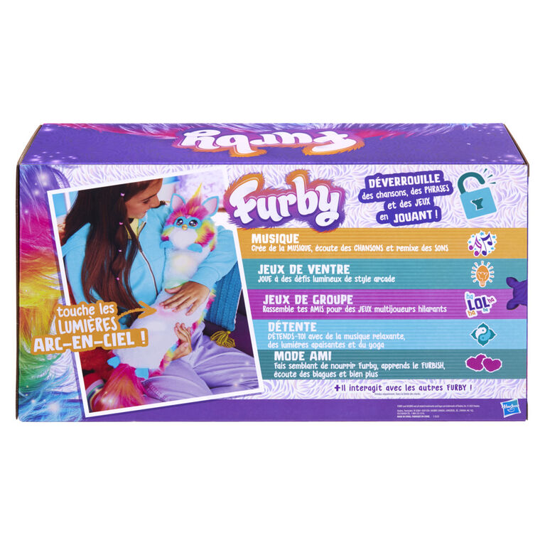 Furby DJ Furby, jouet interactif arc-en-ciel - Version Française Furby DJ Furby, jouet interactif arc-en-ciel - Version Française