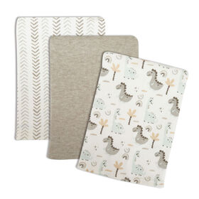 Koala Baby 3 pack Dinos Jersey Burpcloths