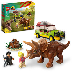 LEGO Jurassic Park La recherche sur les tricératops 76959 Ensemble de jeu de construction (281 pièces)
