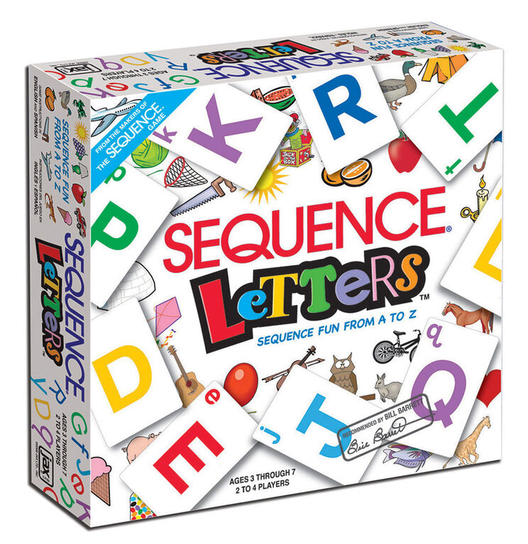 JAX: Sequence Letters Board Game - English Edition