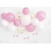 Pink Gingham 1st Bday Balloon Arch Kit