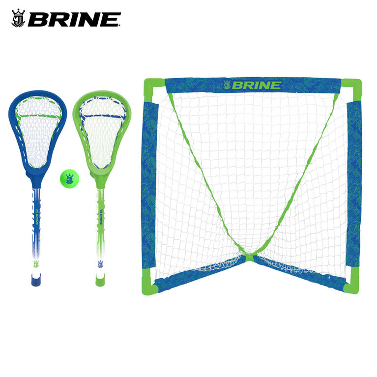 Brine Mini Lacrosse Net Combo Set