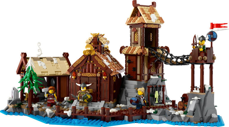 LEGO Ideas Le village viking 21343 Ensemble de construction pour adultes (2 103 pièces)