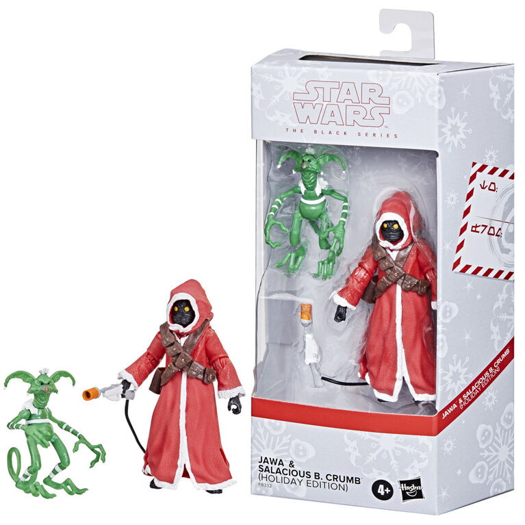 Star Wars The Black Series Jawa & Salacious B. Crumb (Holiday Edition), Star Wars 6-Inch Action Figures