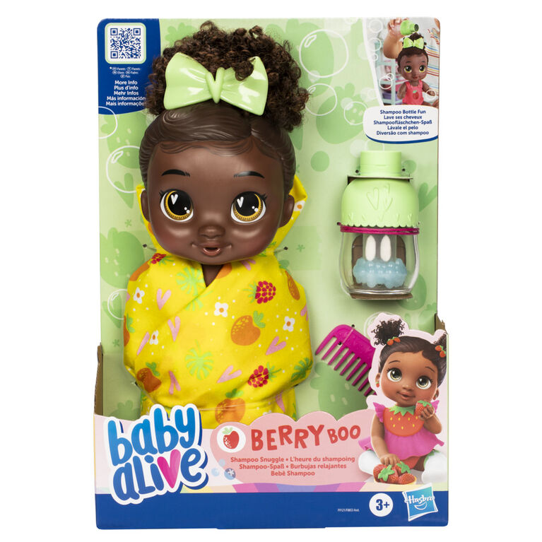 Baby Alive Shampoo Snuggle Berry Boo Doll