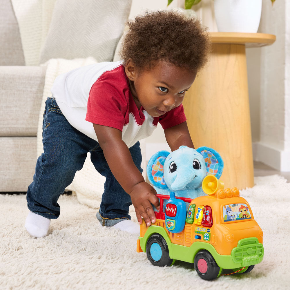 VTech Learn & Rescue Elephant Truck - French Edition