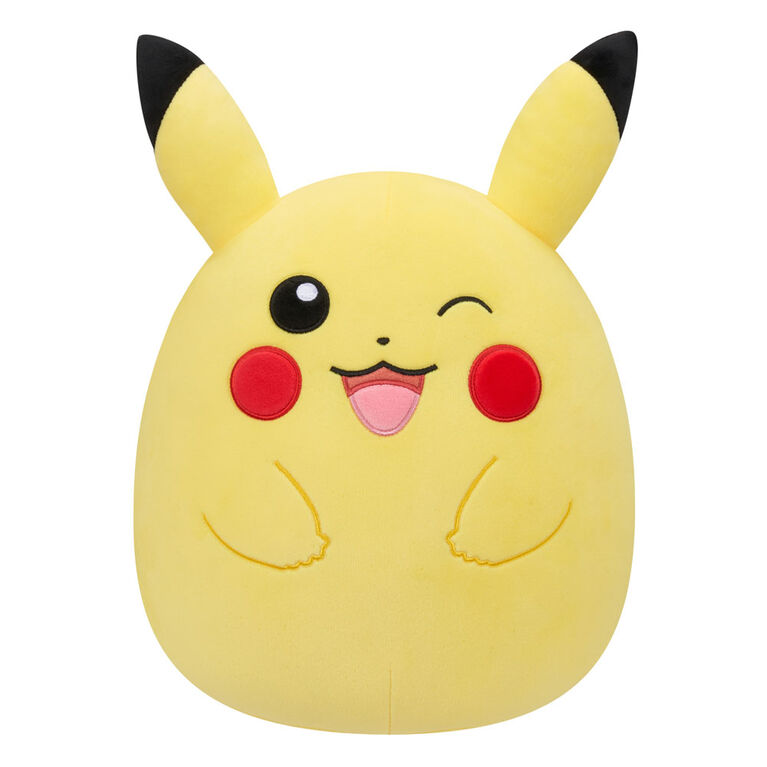 Squishmallow 10" - Pikachu clin d'oeil