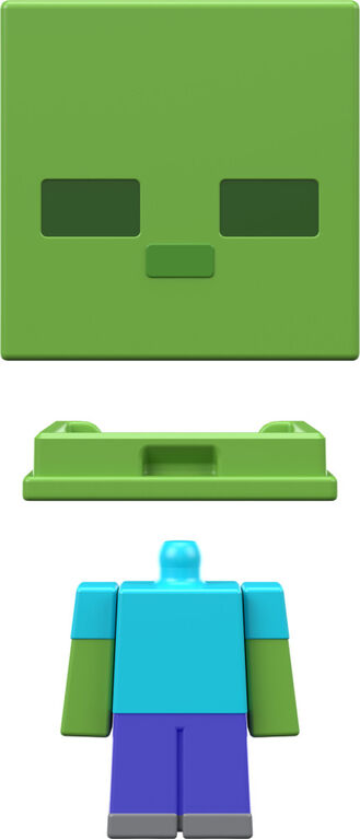 Minecraft Mob Head Minis Zombie Figure