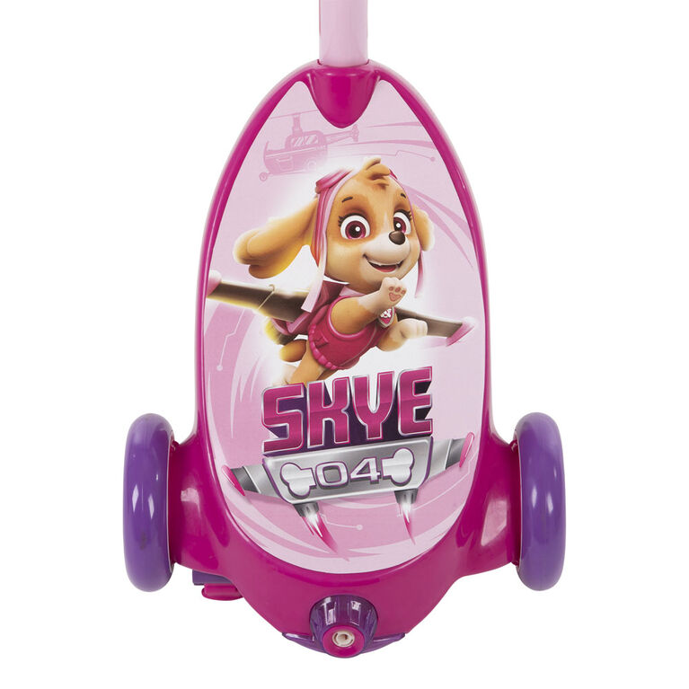 PAW Patrol Skye Kids' Bubble Scooter Battery Ride-On, Pink, 6V