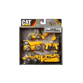 CAT - 3" Mini Machines 5 Pack