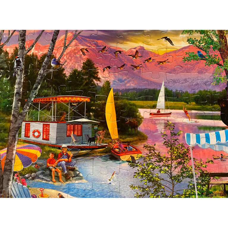 Masterpieces Puzzle Company Campside - Leisure Lake 300 Piece Puzzle