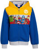 Marvel - tissu polaire - Avengers / bleue