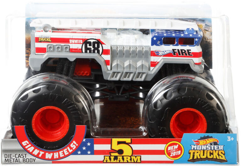 Hot Wheels - Monster Trucks - Échelle 1:24 - 5 Alarm