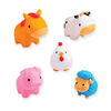 Buba Baby 5 Pack Bath Toys: Farm Animals