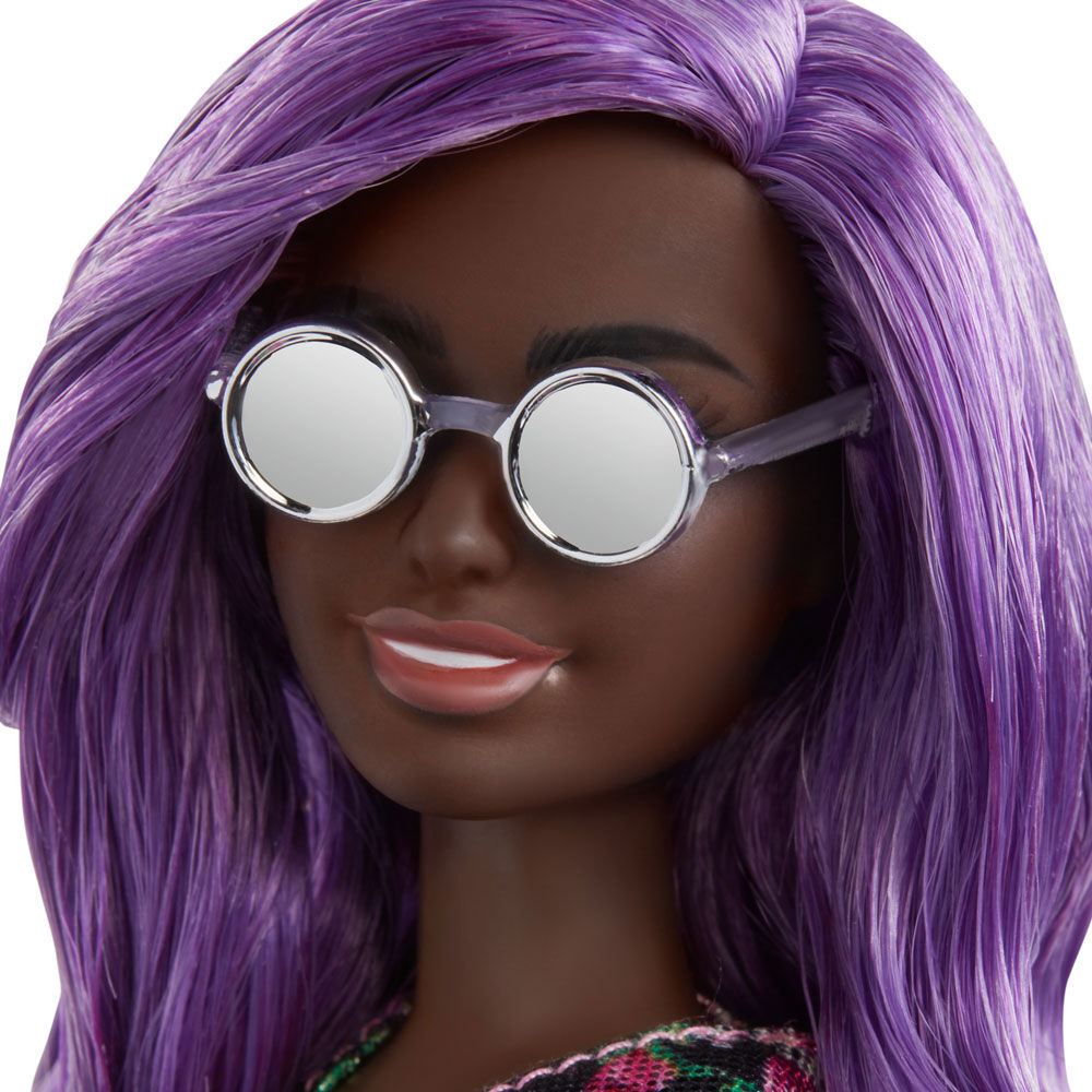 barbie fashionista purple hair