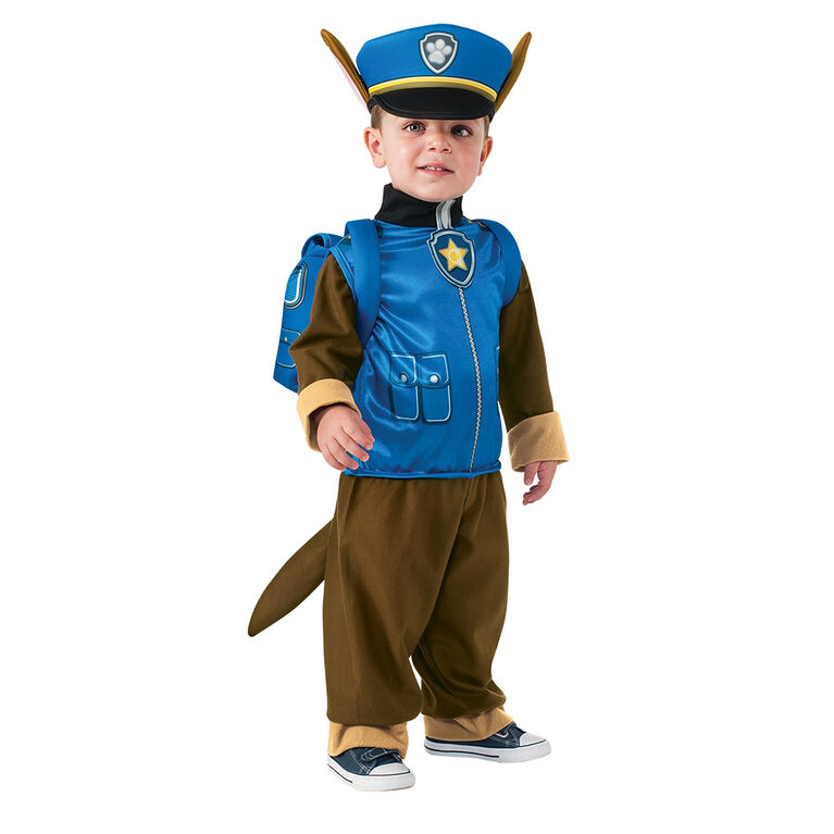 Paw Patrol Chase Costume Size Small (4-6)