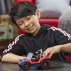 Marvel Spider-Man Spider-Mobile 6-Inch-Scale Vehicle with Miles Morales Action Figure