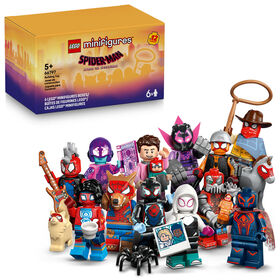 LEGO Minifigures Spider-Man: Across the Spider-Verse 6 Pack - Pretend Play Toys for Kids - 66797