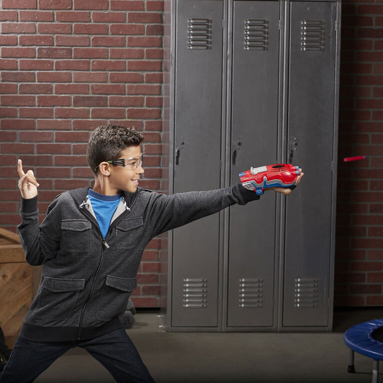 NERF Power Moves Marvel Spider-Man Lanceur de projectiles, jouet