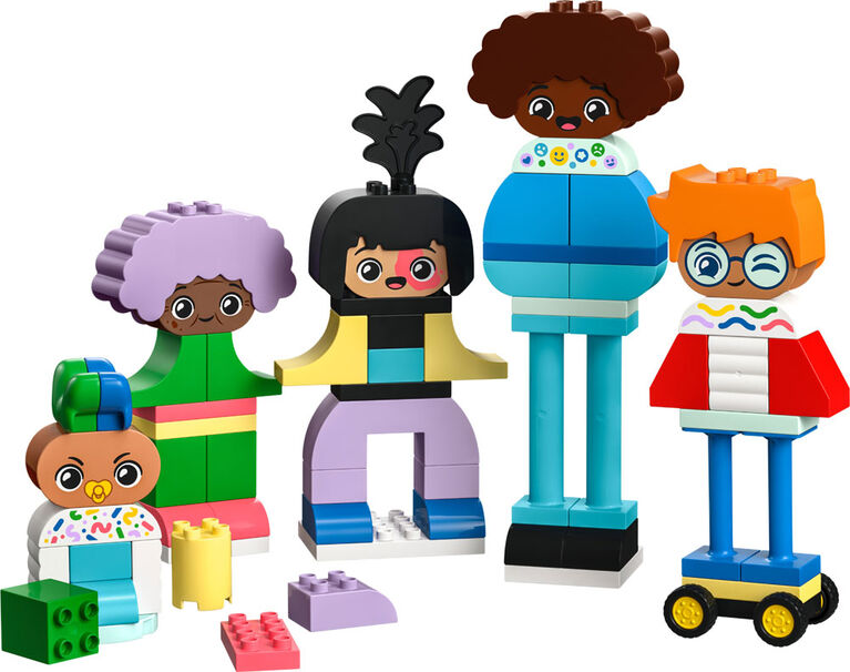 LEGO DUPLO Ma ville Des personnages à construire avec de grandes émotions 10423