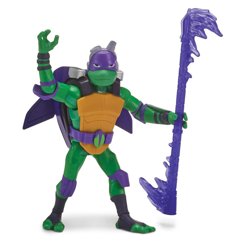  Rise of the Teenage Mutant Ninja Turtles, Figurine articulée Donatello avec jet pack et ailes rétractables