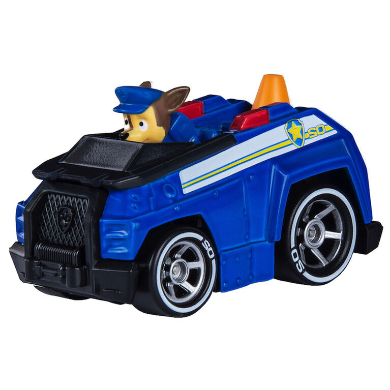 PAW Patrol, True Metal Chase Collectible Die-Cast Vehicle, Classic Series 1:55 Scale