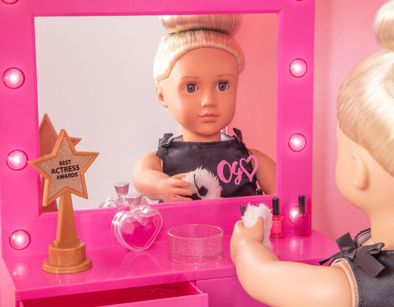 Suite Star Trailer, Our Generation, Remorque de vedette de cinéma pour poupées de 18 po - Édition anglaise