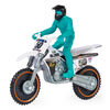 Supercross, Authentic Benny Bloss 1:24 Scale Die-Cast Motorcycle with Rider Figure