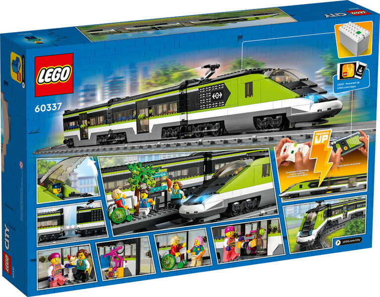 LEGO City Le train de passagers express 60337 Ensemble de construction (764 pièces)
