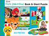 My First Look and Find Giant Puzzle - Baby Einstein - English Edition