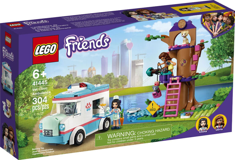 LEGO Friends Vet Clinic Ambulance 41445 (304 pieces)