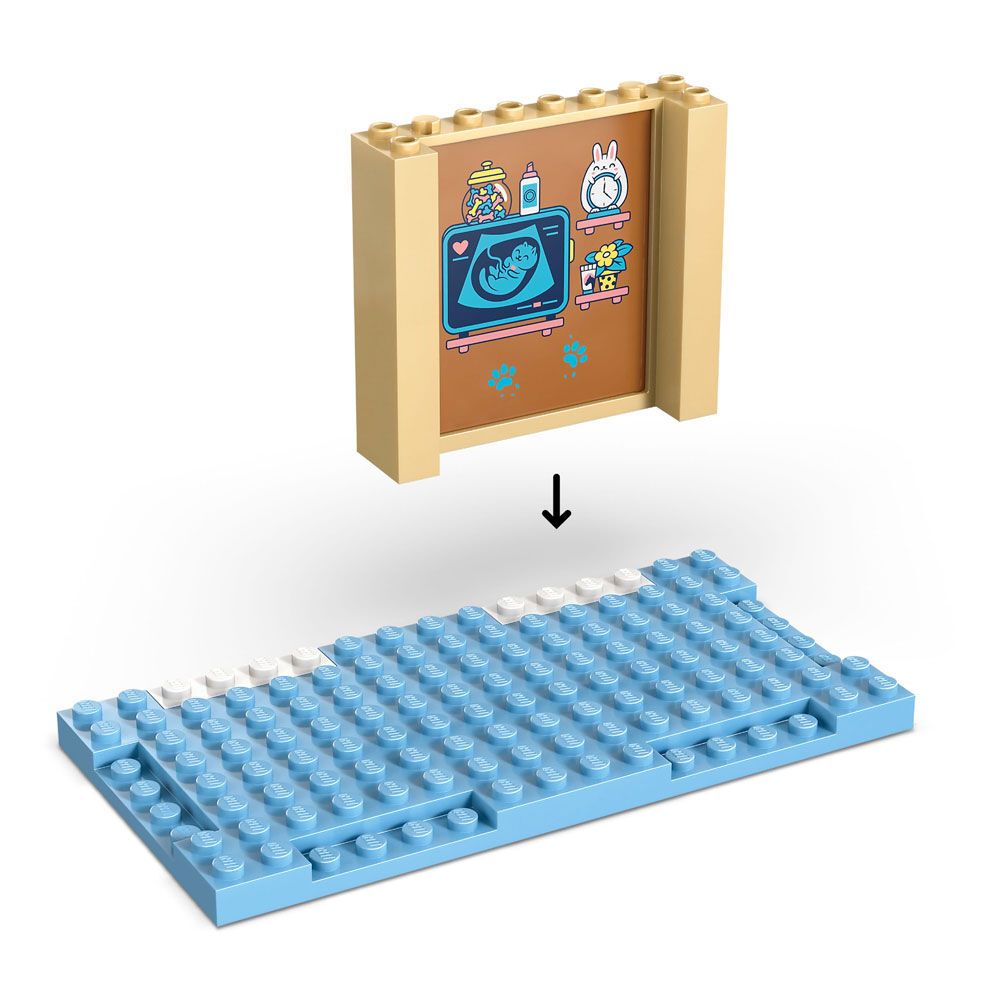 LEGO Friends Animal Vet Clinic Building Toy for Preschool Kids, Girls, & Boys, Ages 4+ - 42696