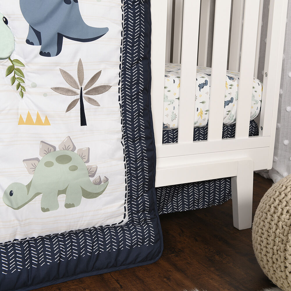 Baby's First by Nemcor 4-Piece Nursery Bedding Set, Roarly Awesome