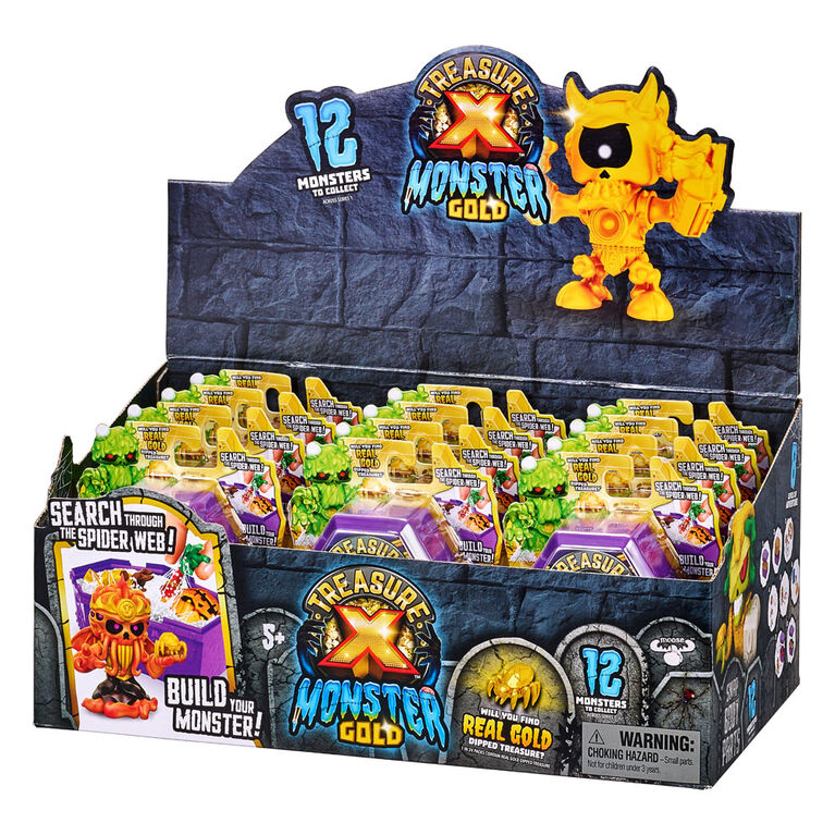 Treasure X Monster Gold Singles Asst