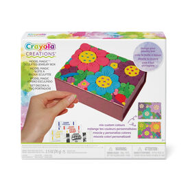 Boîte à bijoux sculptée Crayola Creations Model Magic