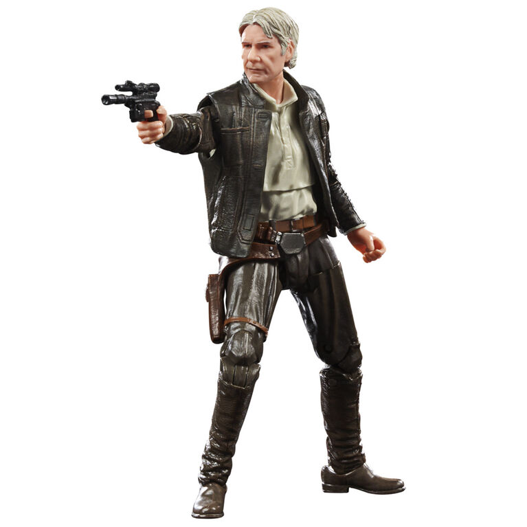 Star Wars The Black Series Archive Han Solo Toy 6-Inch-Scale Star Wars: The Force Awakens Collectible Action Figure