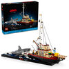 LEGO Ideas Jaws Building Set, Shark Toy, Diorama Kit for Adults, Includes the Orca Boat, 21350