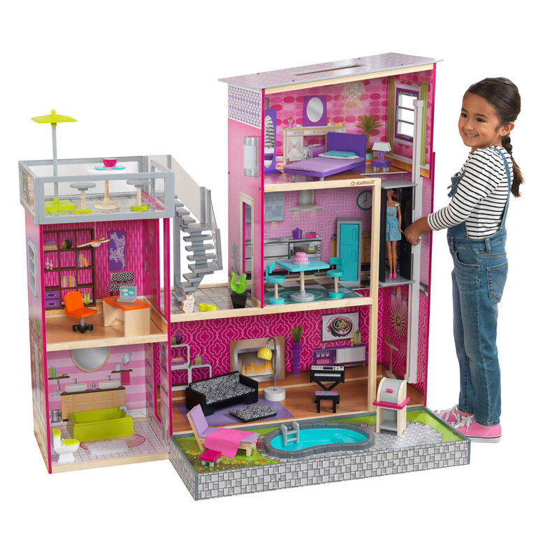 KidKraft Uptown Wooden Dollhouse