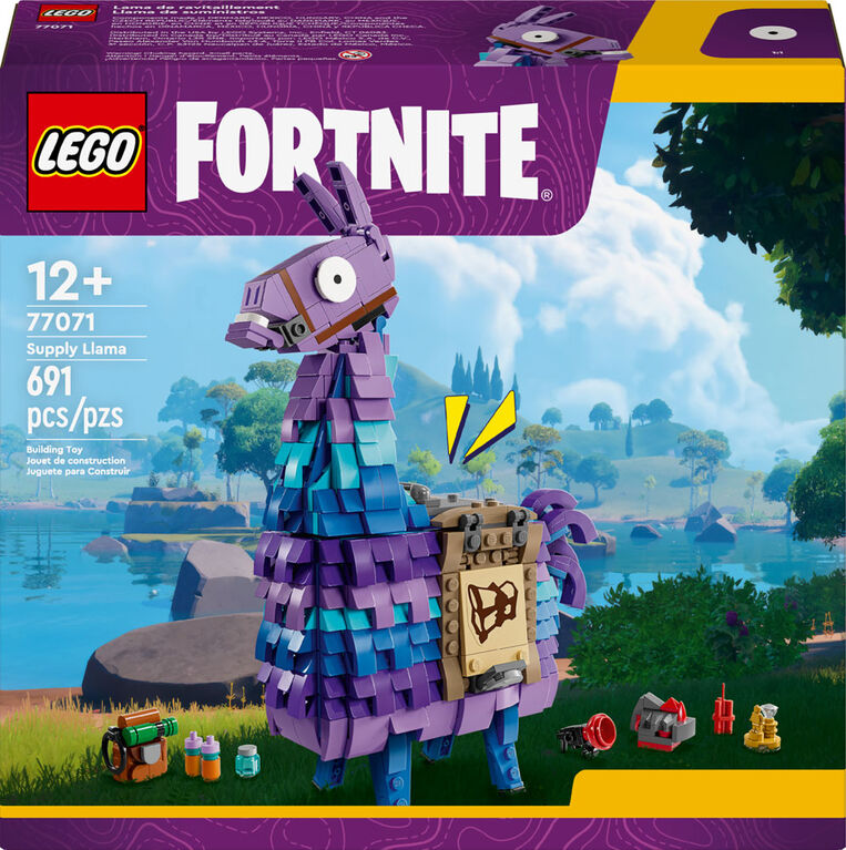 LEGO Fortnite Supply Llama Building Toy for Gamers, Ages 12+ - 77071