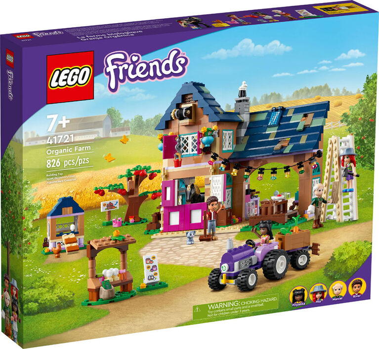 LEGO Friends La ferme biologique, 41721 Ensemble de construction (826 pièces)