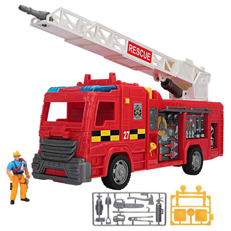 Rescue Force Water Cannon Fire Engine Playset