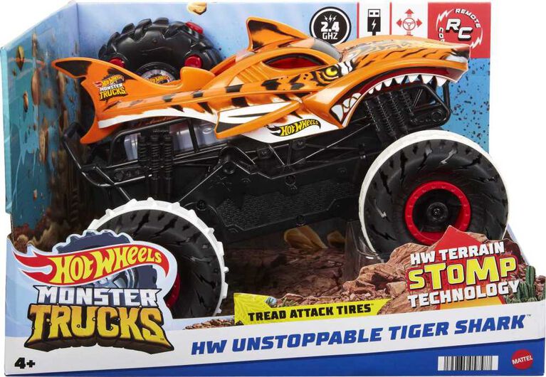 Monster Jam Voiture télécommandée Monster Truck Toys pour garçons e