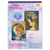Disney Princess, Beauty and The Beast Belle 100-Piece Double-Sided Jigsaw Puzzle Disney Princess Toys Disney Puzzle