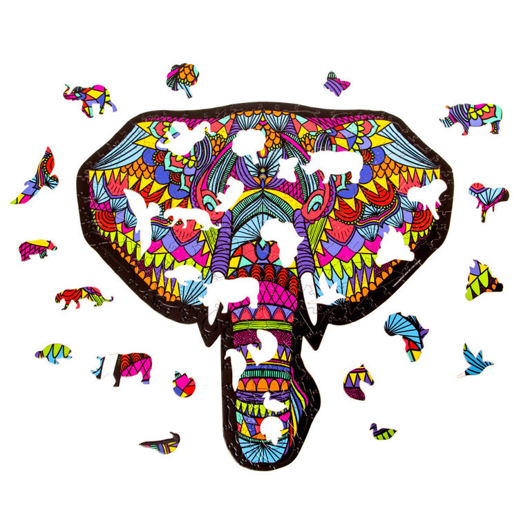 300Pc Hidden Shapes Puzzle Collection