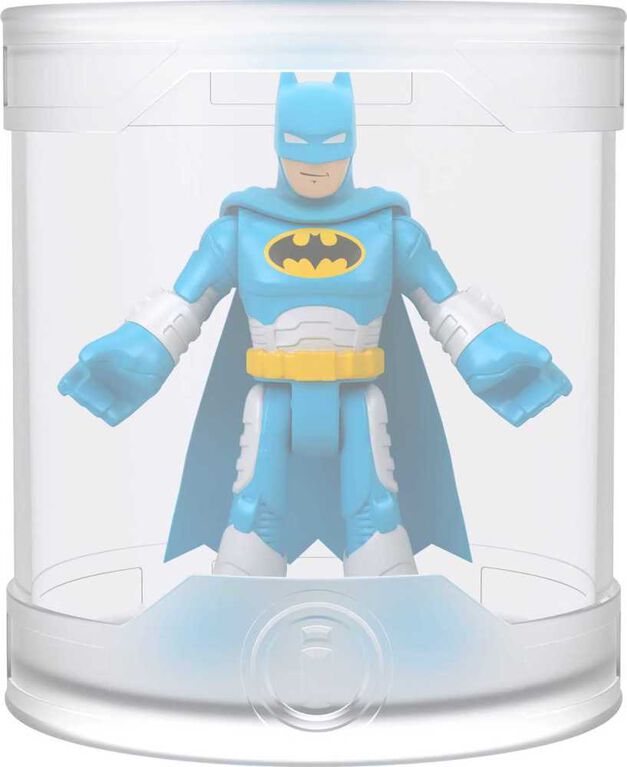 Imaginext DC Super Friends Batman Figure Set with Mr. Freeze and Color-Changing Action