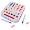 inkFLUENCER, We Wear Cute Click N Color Marker Set, Activity Kit With 32 Click-on Marker Tips