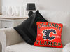 Coussin d'équipe de la LNH - Flames de Calgary