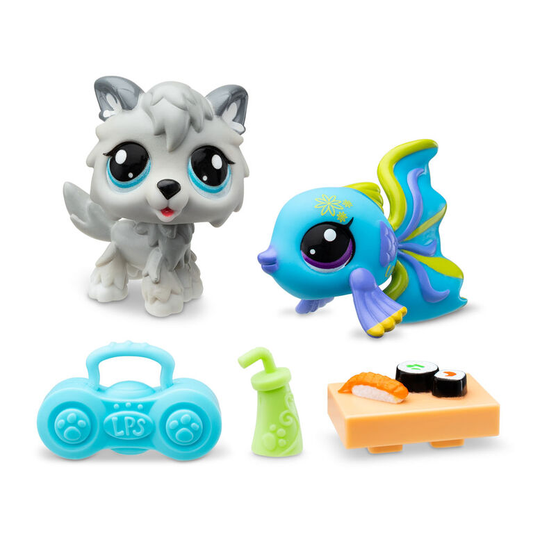 Littlest Pet Shop Pet Pairs 2-Pack Rockin' Sushi