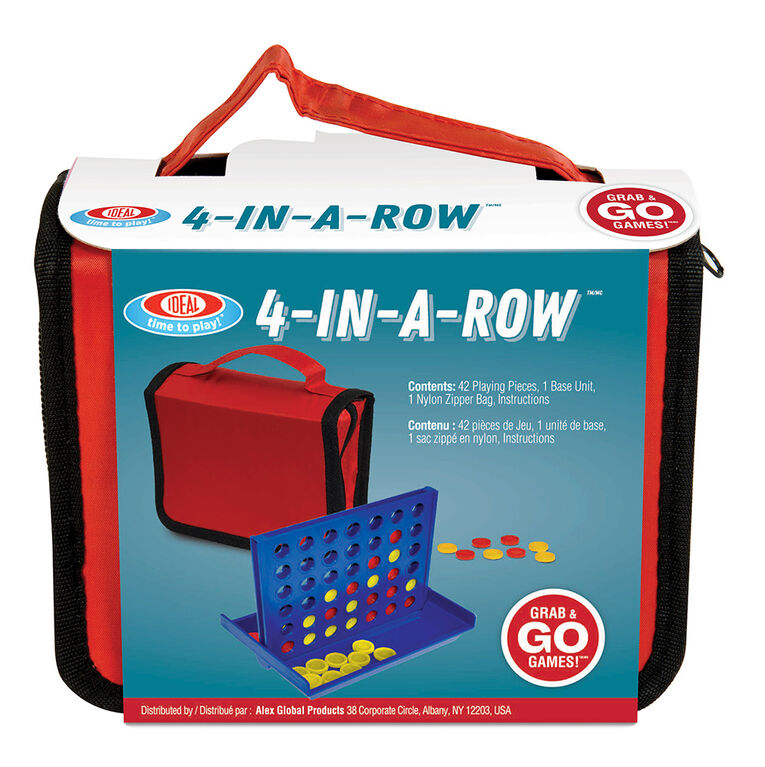 Grab & Go Games! Travel 4-In-A-Row Game